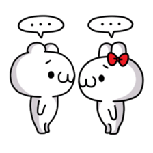 The relaxed life of a polar bear sticker #824030