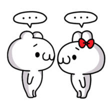 The relaxed life of a polar bear sticker #824030