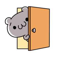 The relaxed life of a polar bear sticker #824034