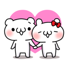 The relaxed life of a polar bear sticker #824037