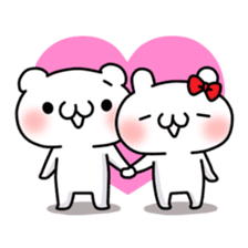 The relaxed life of a polar bear sticker #824037