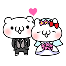 The relaxed life of a polar bear sticker #824038