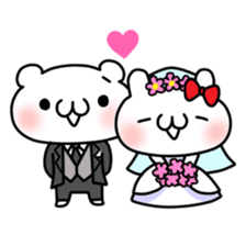 The relaxed life of a polar bear sticker #824038