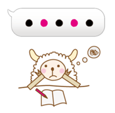 Balloon stamp - animal "pon" english sticker #824278