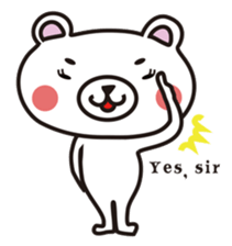 Couple of the bear sticker #824390