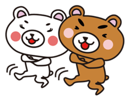 Couple of the bear sticker #824398