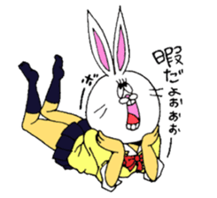 Usagi's four sets. sticker #824404