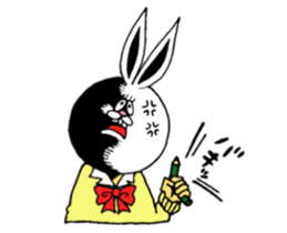 Usagi's four sets. sticker #824416