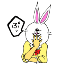 Usagi's four sets. sticker #824422