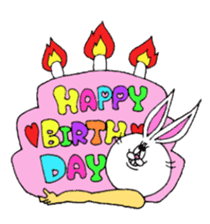 Usagi's four sets. sticker #824424