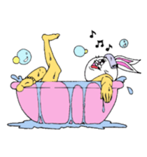 Usagi's four sets. sticker #824427