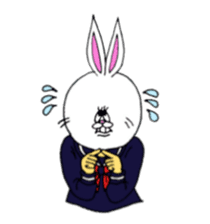 Usagi's four sets. sticker #824428