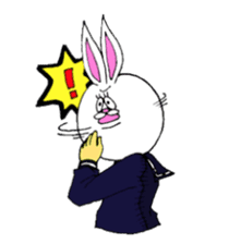 Usagi's four sets. sticker #824430