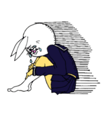 Usagi's four sets. sticker #824432