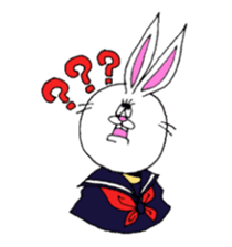 Usagi's four sets. sticker #824435