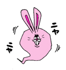 Usagi's four sets. sticker #824436