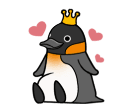 Penguin King sticker #824639