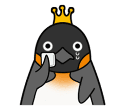 Penguin King sticker #824641