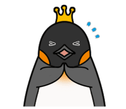 Penguin King sticker #824643