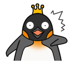 Penguin King sticker #824648