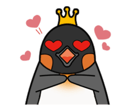 Penguin King sticker #824652