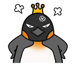 Penguin King sticker #824653