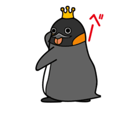 Penguin King sticker #824654