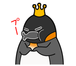Penguin King sticker #824655