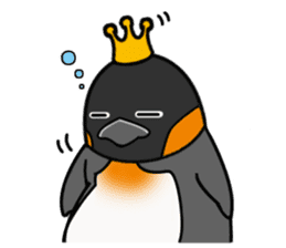 Penguin King sticker #824656