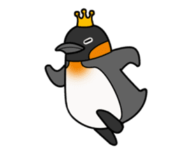 Penguin King sticker #824657