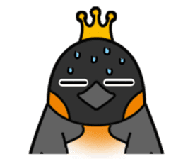 Penguin King sticker #824658