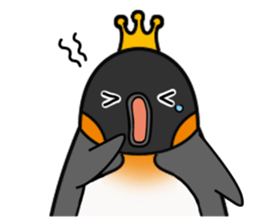 Penguin King sticker #824660