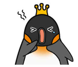 Penguin King sticker #824660