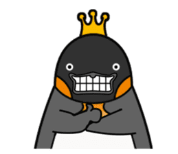 Penguin King sticker #824661