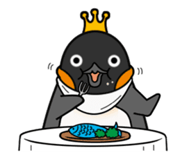 Penguin King sticker #824662