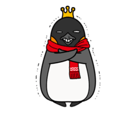 Penguin King sticker #824666