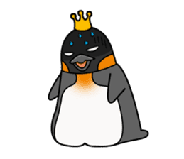 Penguin King sticker #824669