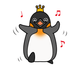 Penguin King sticker #824671
