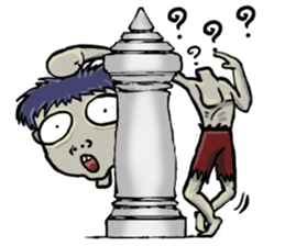 headless Ghost...(English) sticker #824894