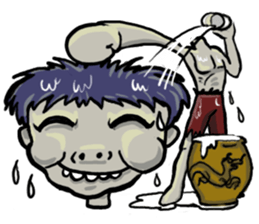 headless Ghost...(English) sticker #824907