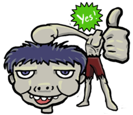 headless Ghost...(English) sticker #824915