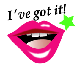 Mouth Only Part2 (English Version) sticker #825247