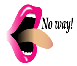 Mouth Only Part2 (English Version) sticker #825256