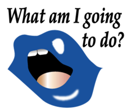 Mouth Only Part2 (English Version) sticker #825262