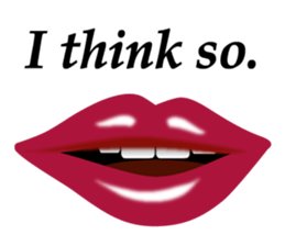 Mouth Only Part2 (English Version) sticker #825278