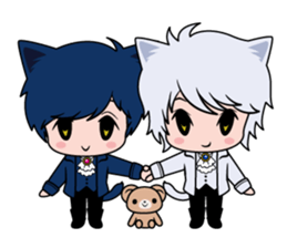 Cat prince sticker #825279