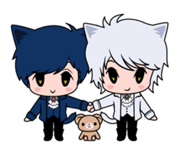 Cat prince sticker #825279