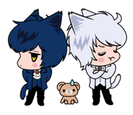 Cat prince sticker #825280