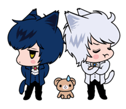 Cat prince sticker #825280