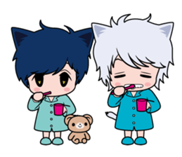 Cat prince sticker #825282